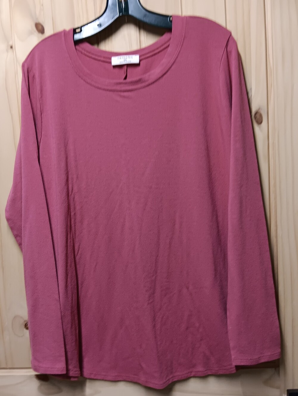 Zenana Outfitters Long Sleeve Crewneck Top/ Tunic